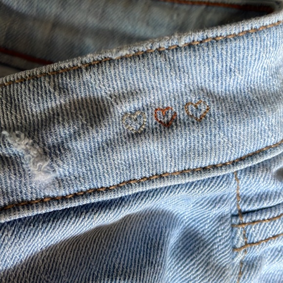 Spring summer California beach Jean Shorts - Picture 4 of 5